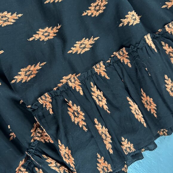 Rhode Marika Mini Tent Dress in Ikat Jacquard Size M - Picture 5 of 5